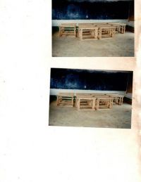 Neue "Pupils desks" in der Miangeni Primary School in Mtito Andei